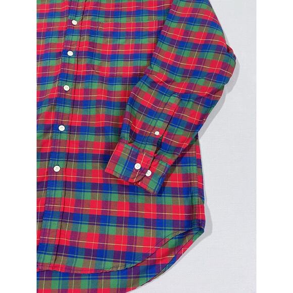 Vintage Gap Shirt Men Medium Plaid Button Down Long Sleeve 90s - Picture 4 of 7
